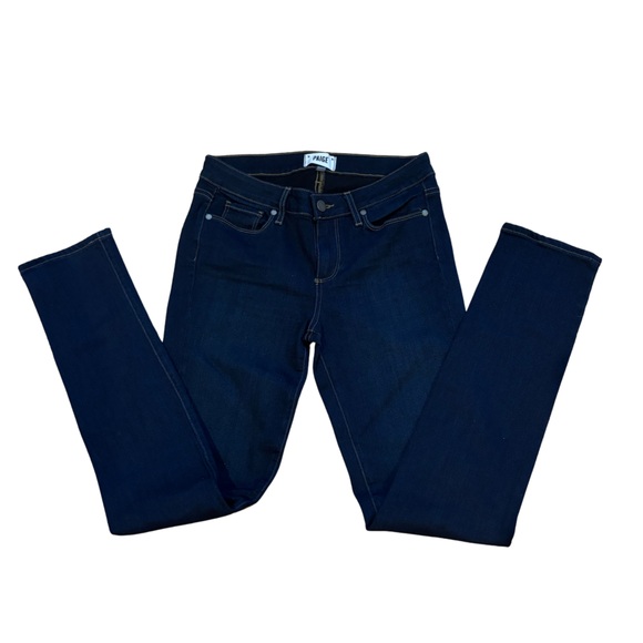 NWOT- PAIGE Verdugo Ultra Skinny Jeans Sz 28 Dark Wash 🤍💙 (MSRP $189) - Picture 2 of 5